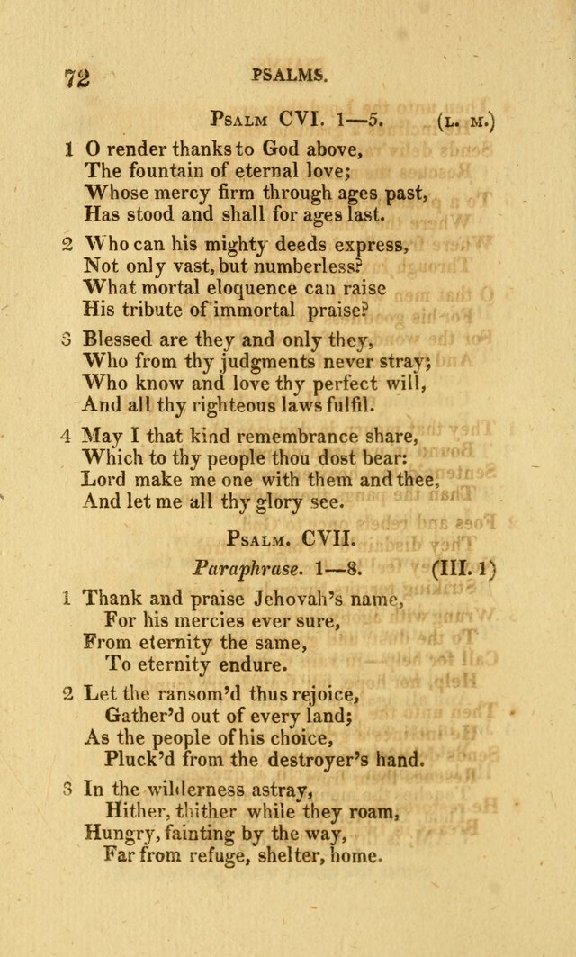 Church Poetry: being Portions of the Psalms in Verse and Hymns suited  to  the Festivals and Fasts, and Various Occasions of the Church page 89