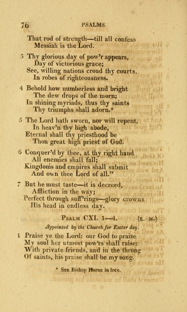 Church Poetry: being Portions of the Psalms in Verse and Hymns suited  to  the Festivals and Fasts, and Various Occasions of the Church page 93