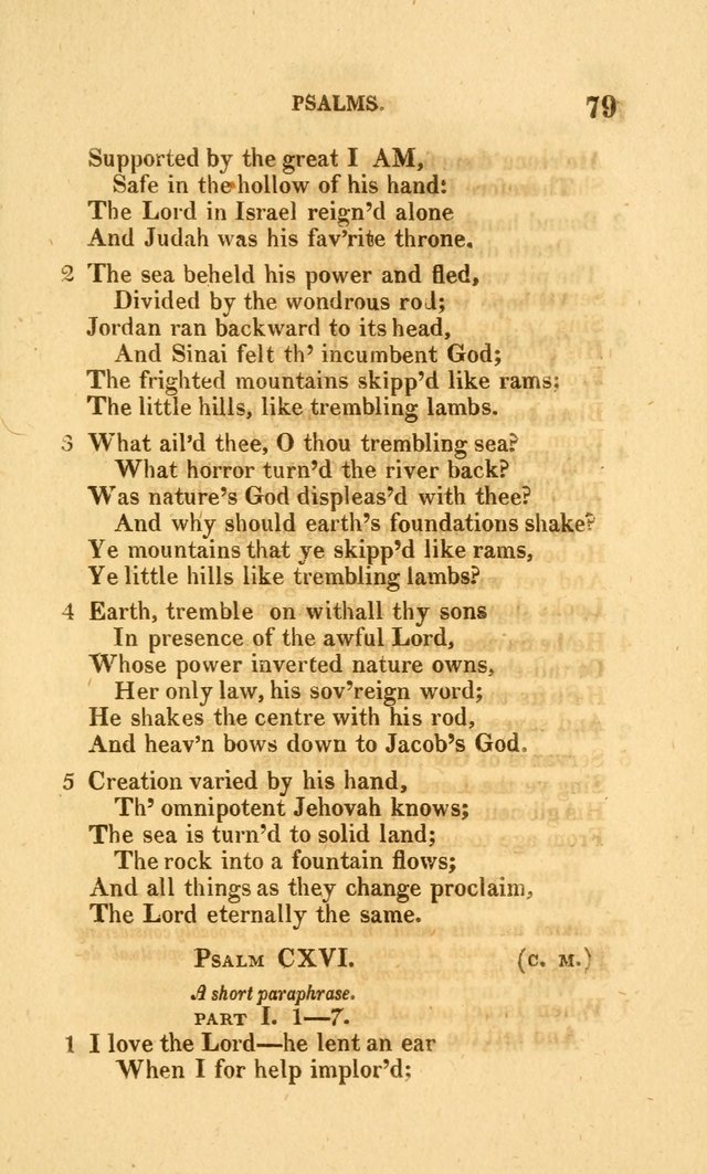 Church Poetry: being Portions of the Psalms in Verse and Hymns suited  to  the Festivals and Fasts, and Various Occasions of the Church page 96