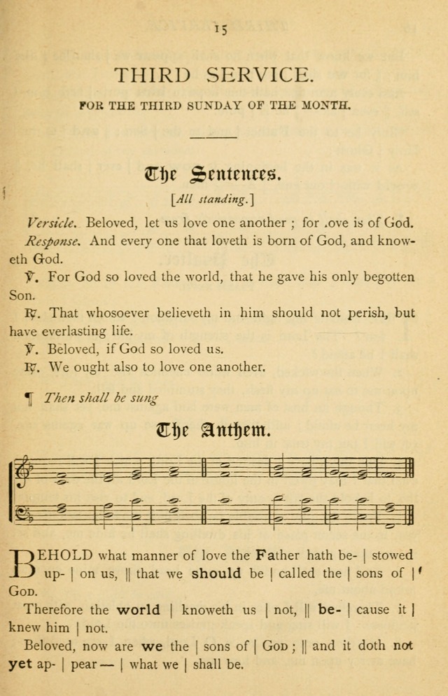 The Church Porch: a service book and hymnal for Sunday schools (Revised and enlarged edition) page 16