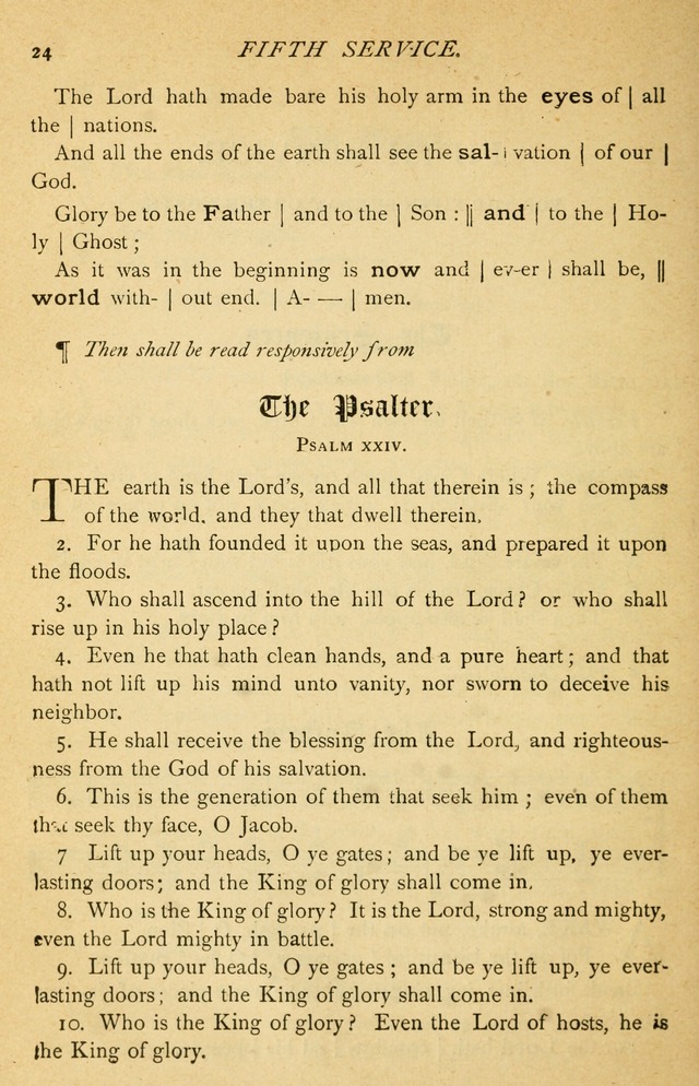 The Church Porch: a service book and hymnal for Sunday schools (Revised and enlarged edition) page 25