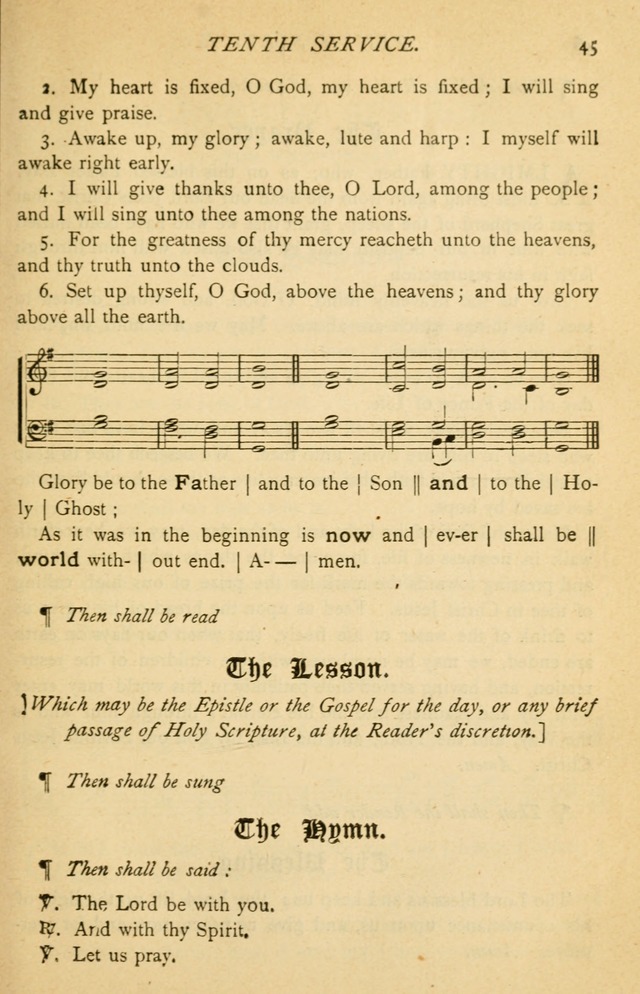 The Church Porch: a service book and hymnal for Sunday schools (Revised and enlarged edition) page 46