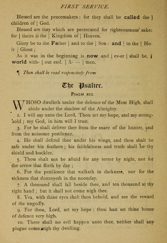 The Church Porch: a service book and hymnal for Sunday schools (Revised and enlarged edition) page 13