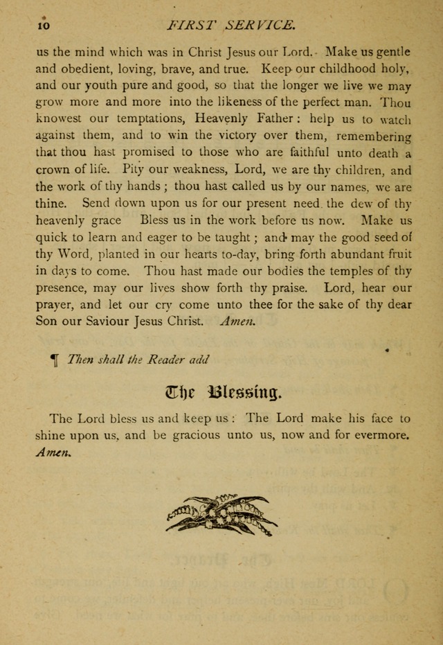 The Church Porch: a service book and hymnal for Sunday schools (Revised and enlarged edition) page 15