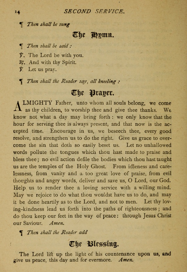 The Church Porch: a service book and hymnal for Sunday schools (Revised and enlarged edition) page 19