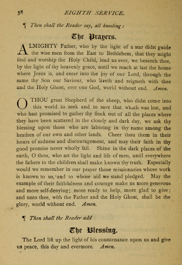 The Church Porch: a service book and hymnal for Sunday schools (Revised and enlarged edition) page 43