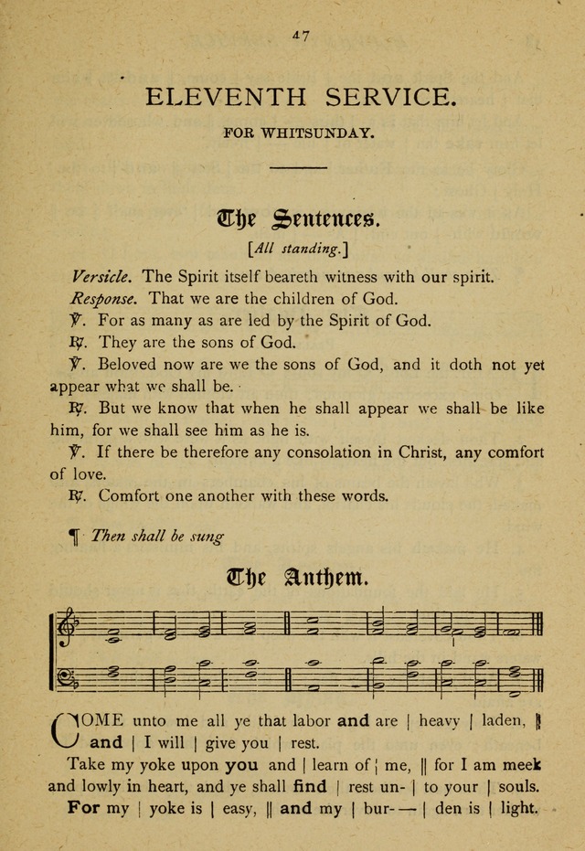 The Church Porch: a service book and hymnal for Sunday schools (Revised and enlarged edition) page 52