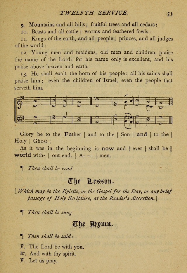 The Church Porch: a service book and hymnal for Sunday schools (Revised and enlarged edition) page 58