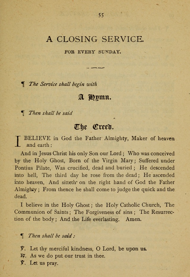 The Church Porch: a service book and hymnal for Sunday schools (Revised and enlarged edition) page 60