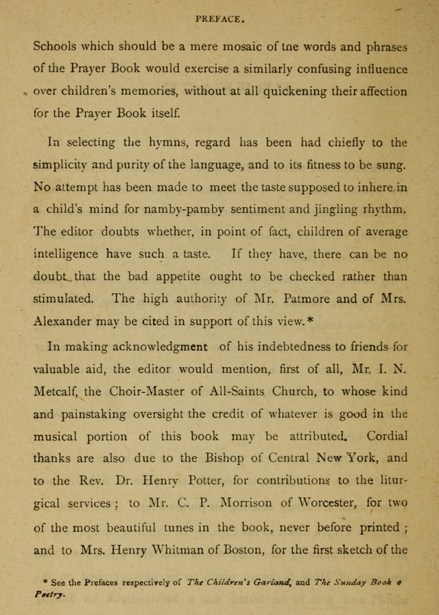 The Church Porch: a service book and hymnal for Sunday schools (Revised and enlarged edition) page 9