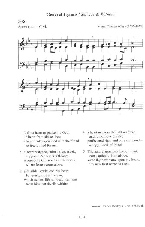 CPWI Hymnal page 1026