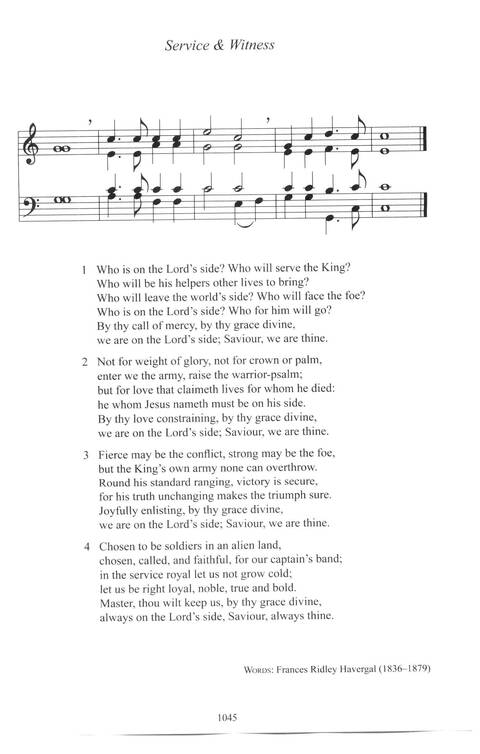 CPWI Hymnal page 1037