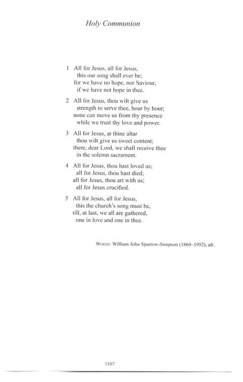 CPWI Hymnal page 1099