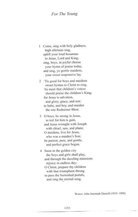 CPWI Hymnal page 1245