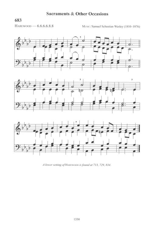 CPWI Hymnal page 1322