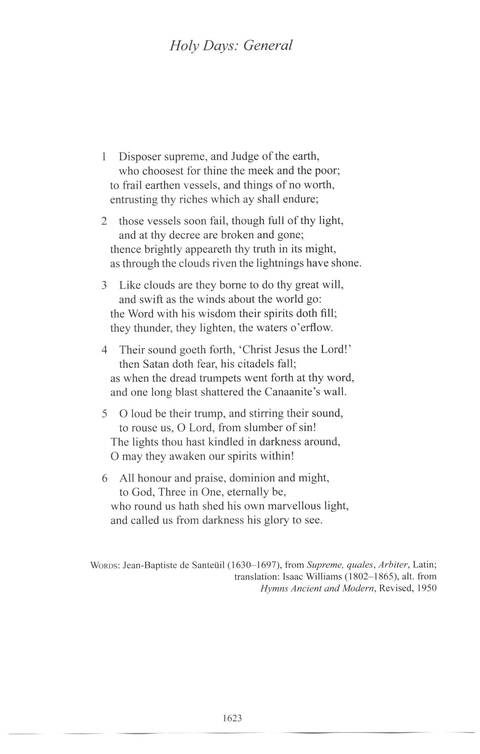 CPWI Hymnal page 1613