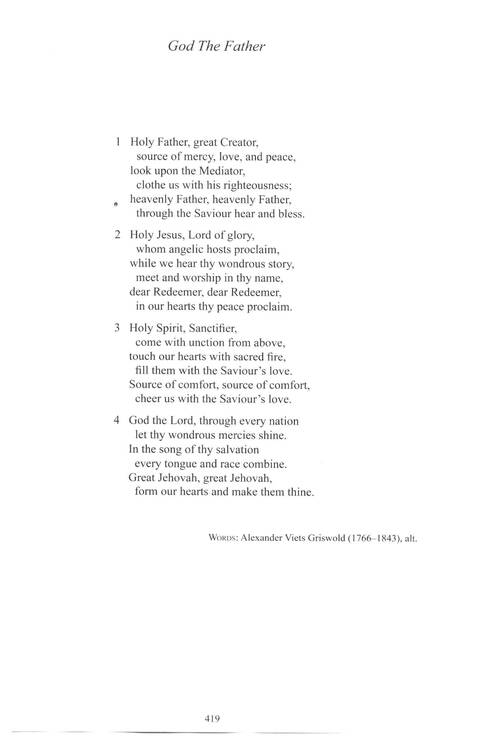 CPWI Hymnal page 415