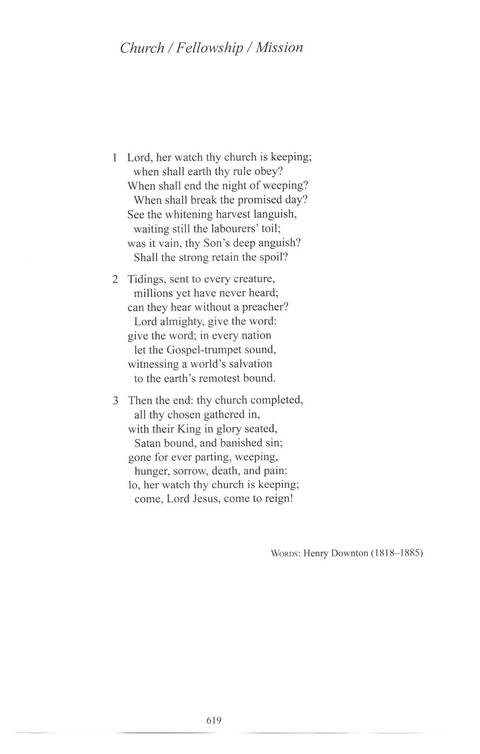 CPWI Hymnal page 615