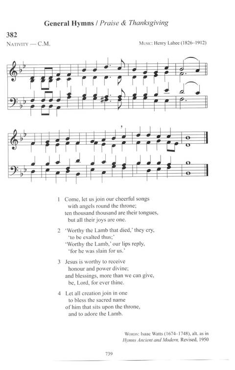 CPWI Hymnal page 735