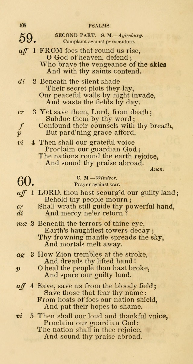 The Christian Psalmist; or, Watts