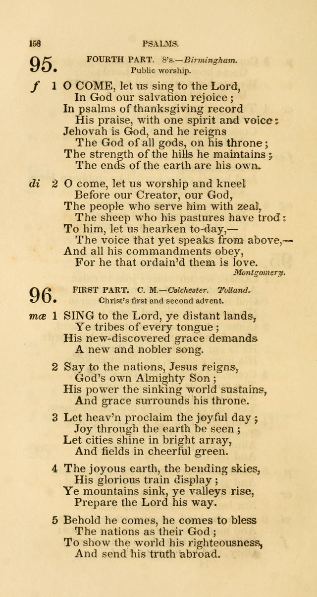 The Christian Psalmist; or, Watts