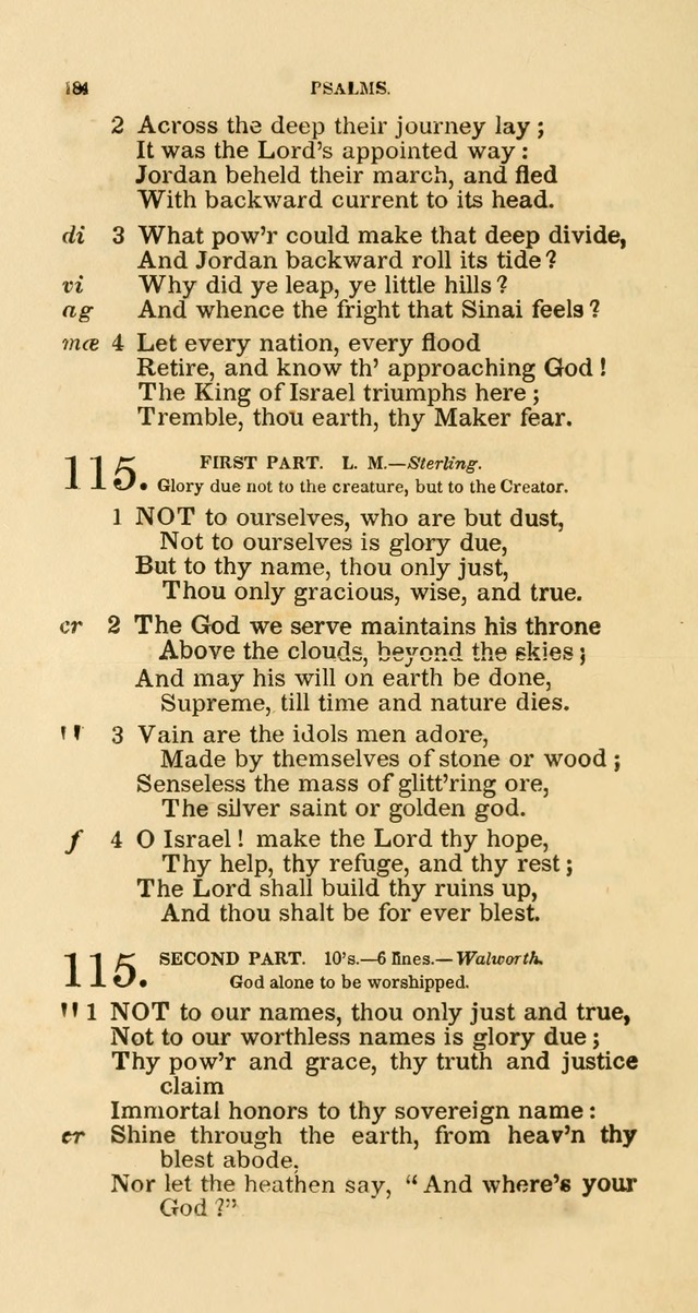 The Christian Psalmist; or, Watts