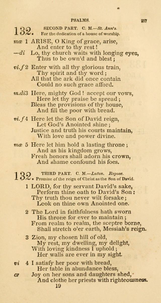 The Christian Psalmist; or, Watts