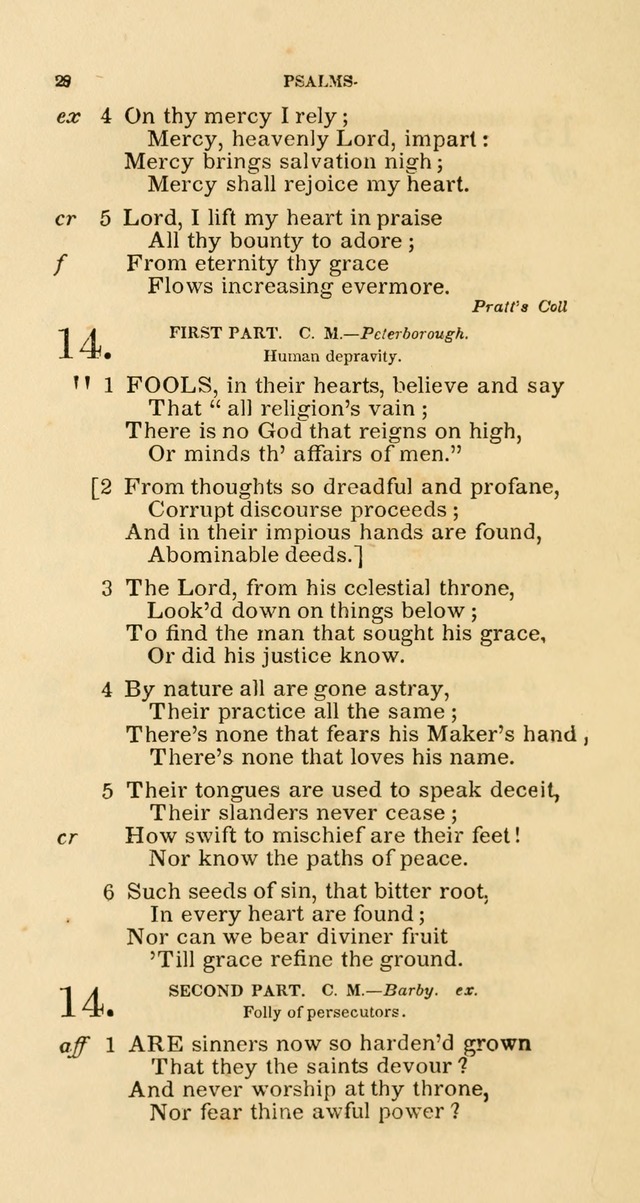 The Christian Psalmist; or, Watts