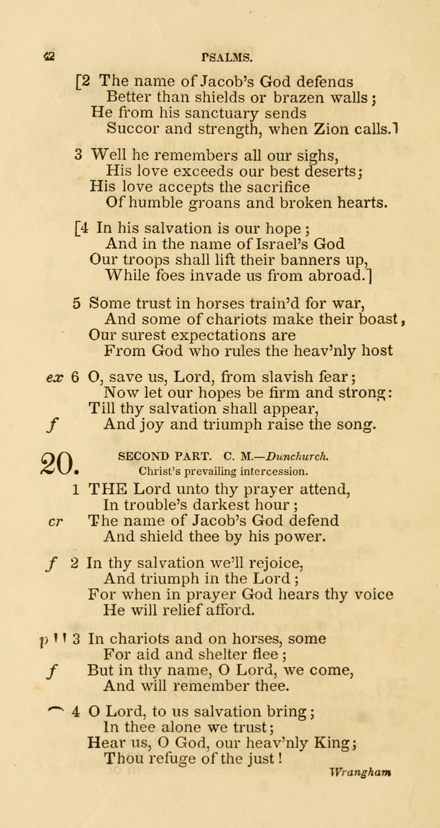 The Christian Psalmist; or, Watts