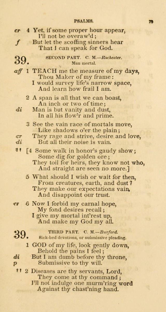 The Christian Psalmist; or, Watts