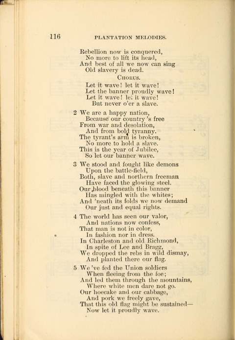 A Collection of Revival Hymns and Plantation Melodies page 122