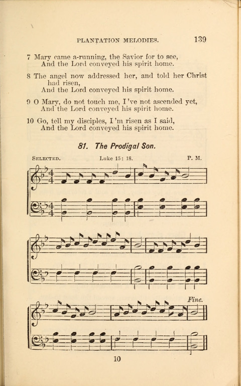 A Collection of Revival Hymns and Plantation Melodies page 145