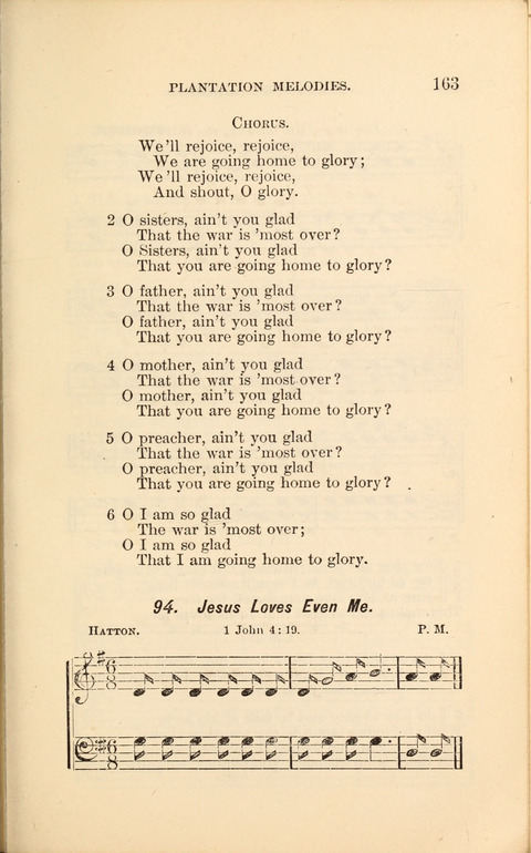 A Collection of Revival Hymns and Plantation Melodies page 169