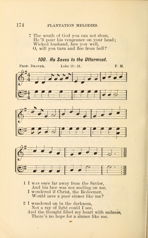 A Collection of Revival Hymns and Plantation Melodies page 180