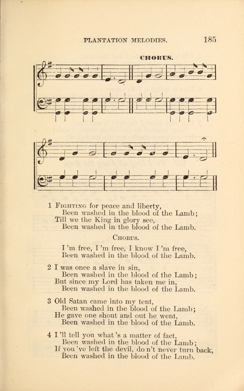 A Collection of Revival Hymns and Plantation Melodies page 191