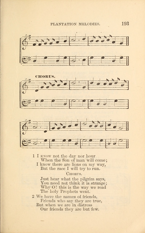 A Collection of Revival Hymns and Plantation Melodies page 199