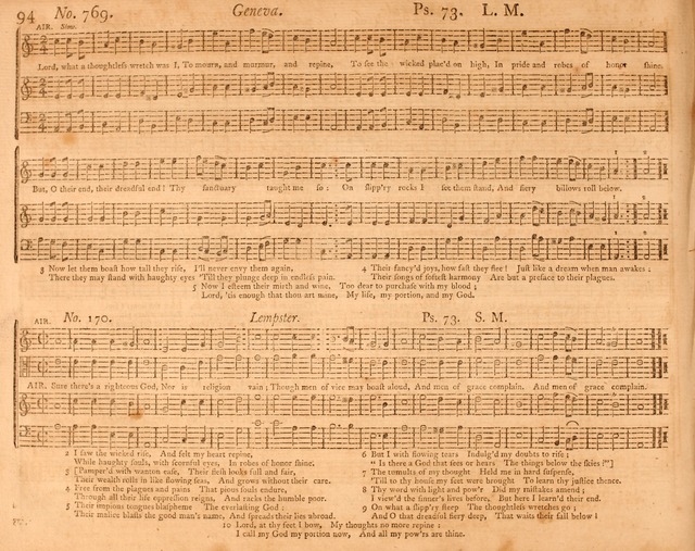 The Columbian Repository: or, Sacred Harmony: selected from European and American authors with many new tunes not before published page 104
