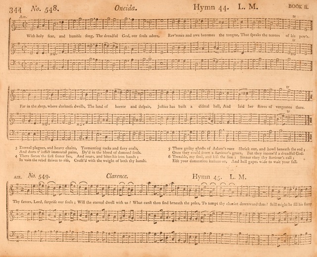 The Columbian Repository: or, Sacred Harmony: selected from European and American authors with many new tunes not before published page 354