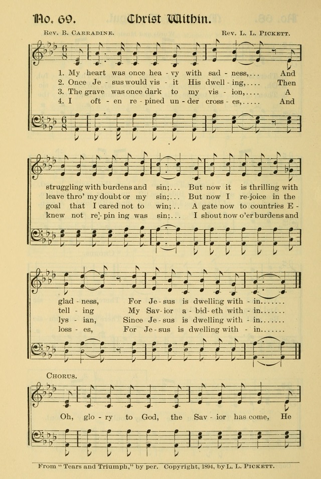 Celestial Showers No. 1, a collection of gospel songs used in Rev. I. Toliver