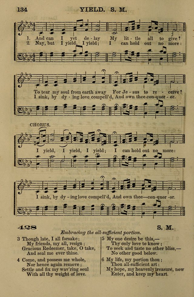 The Centenary Singer: a collection of hymns and tunes popular during the last one hundred years page 134