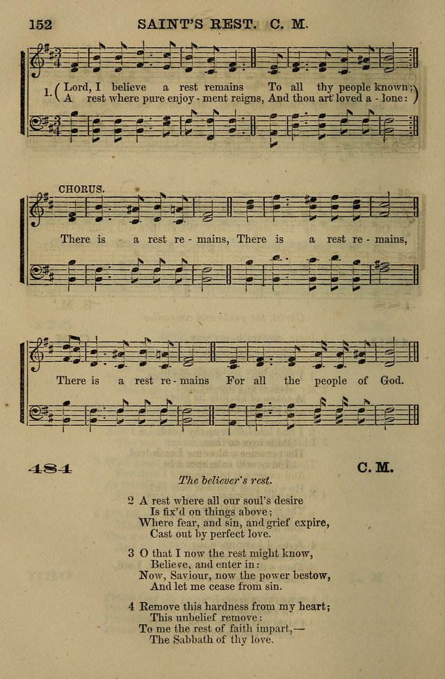 The Centenary Singer: a collection of hymns and tunes popular during the last one hundred years page 152