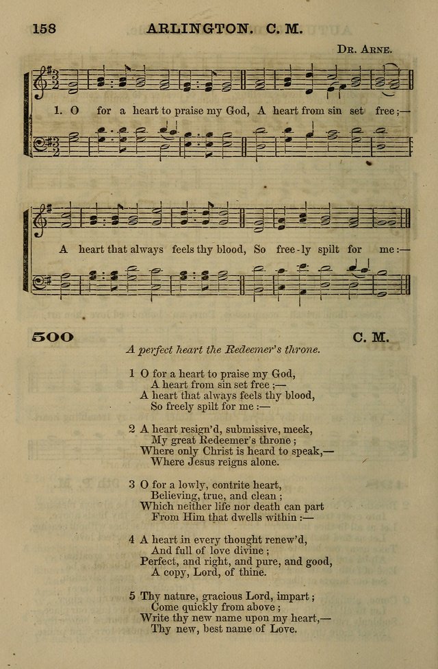 The Centenary Singer: a collection of hymns and tunes popular during the last one hundred years page 158