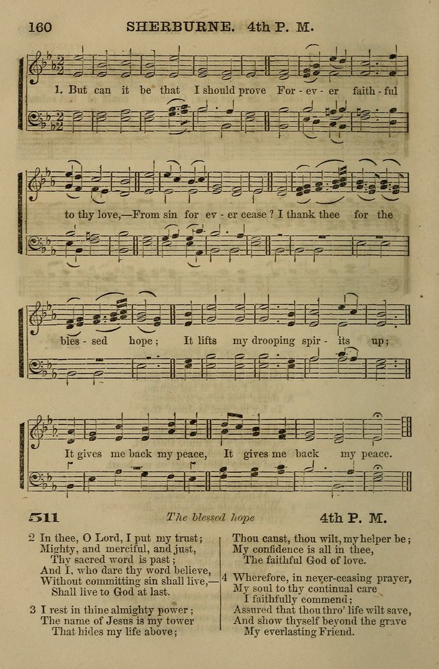 The Centenary Singer: a collection of hymns and tunes popular during the last one hundred years page 160