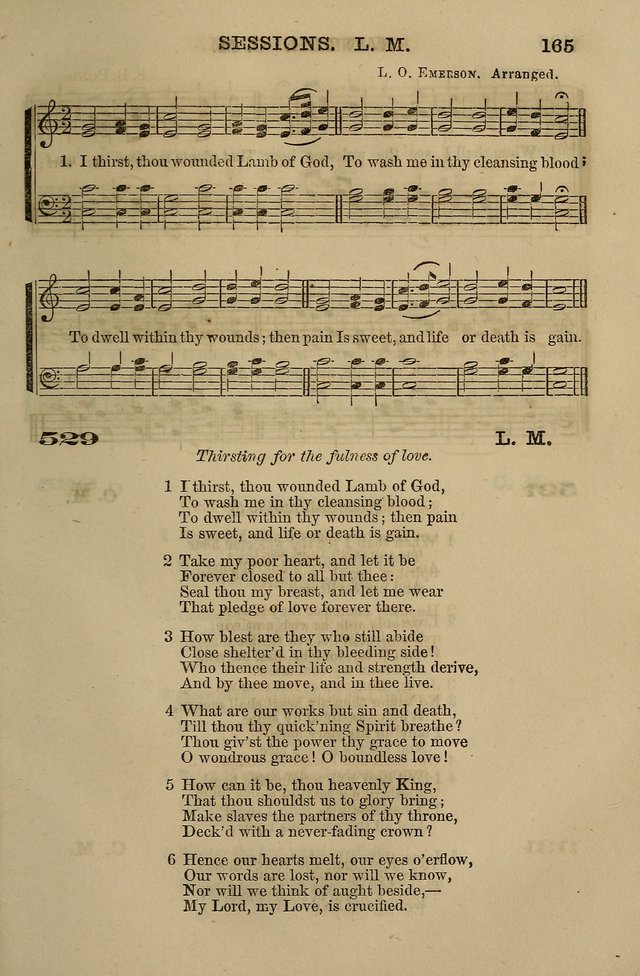 The Centenary Singer: a collection of hymns and tunes popular during the last one hundred years page 165