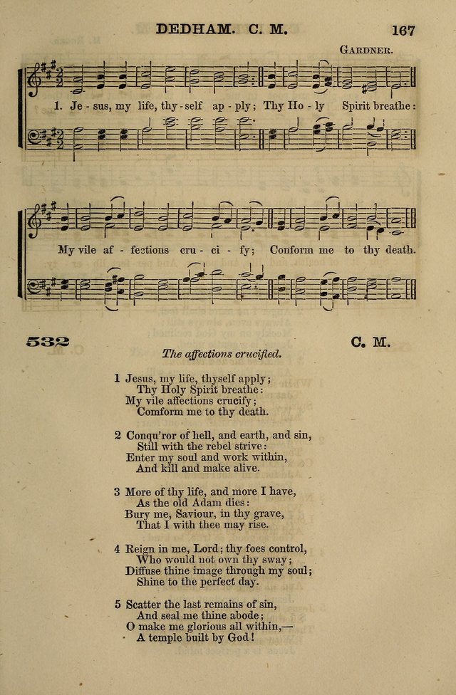 The Centenary Singer: a collection of hymns and tunes popular during the last one hundred years page 167