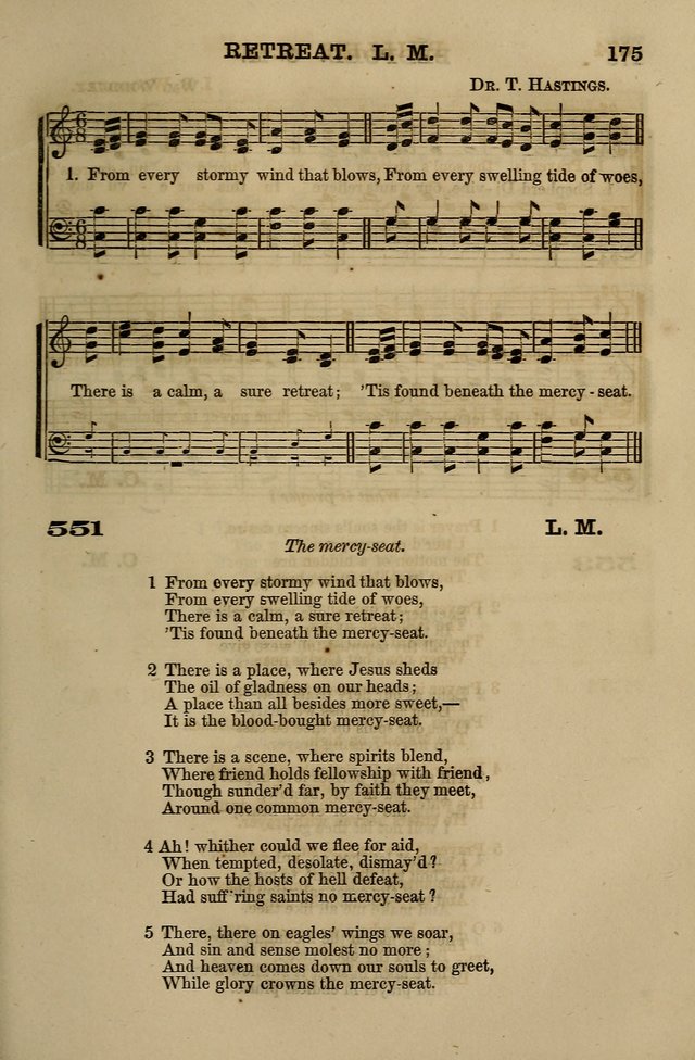 The Centenary Singer: a collection of hymns and tunes popular during the last one hundred years page 175