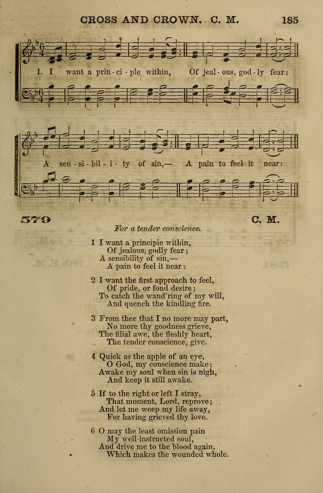 The Centenary Singer: a collection of hymns and tunes popular during the last one hundred years page 185