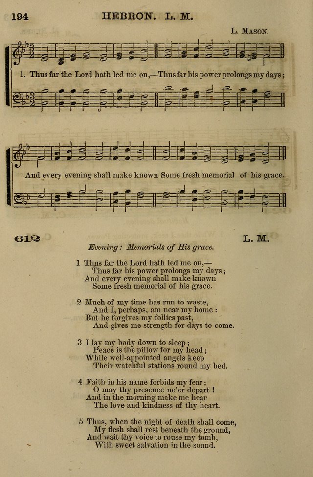 The Centenary Singer: a collection of hymns and tunes popular during the last one hundred years page 194