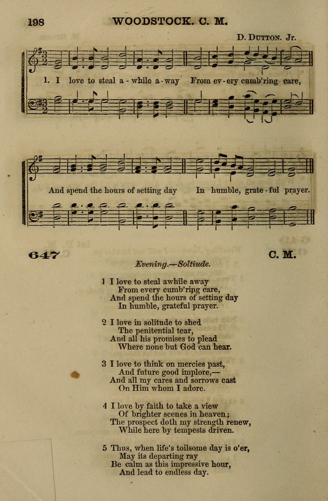 The Centenary Singer: a collection of hymns and tunes popular during the last one hundred years page 198