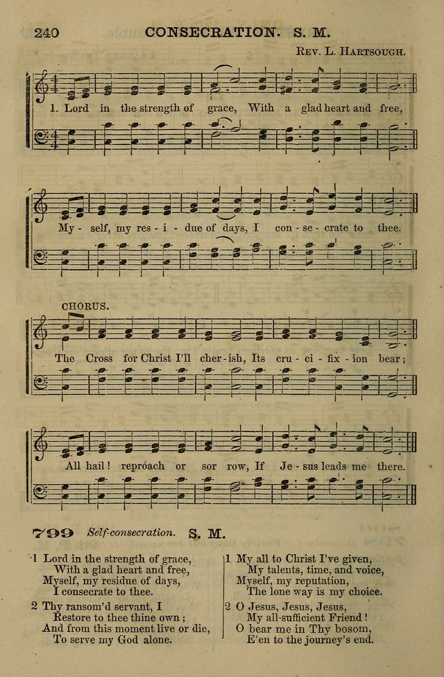 The Centenary Singer: a collection of hymns and tunes popular during the last one hundred years page 240